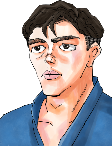 村尾三四郎さんのイラスト