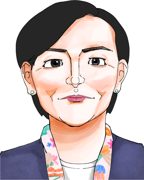 吉田晴美さんのイラスト