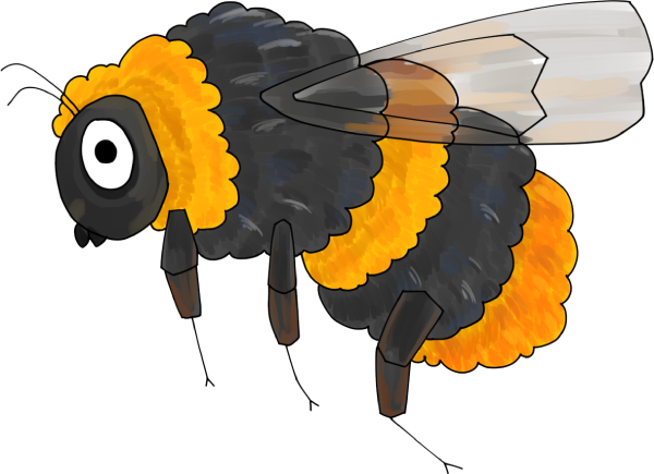 マルハナバチのイラスト