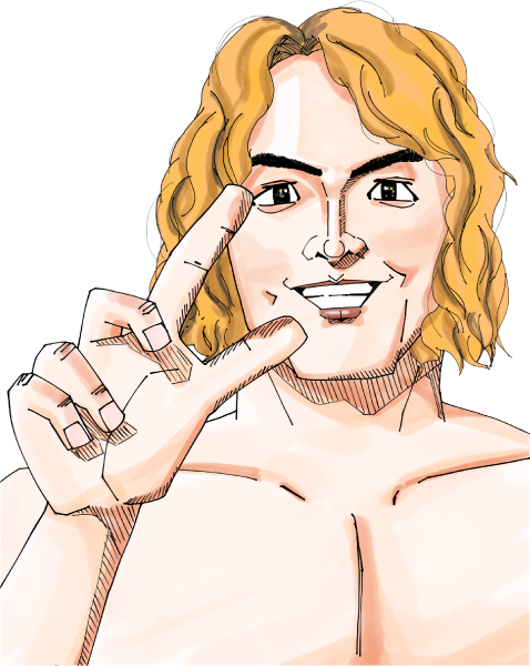 棚橋弘至さんのイラスト