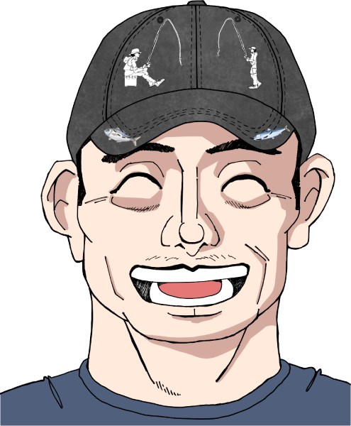 帽子を被ったおじさんのイラスト