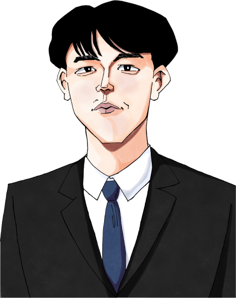 藤井聡太さんのイラスト