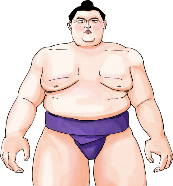 大の里関のイラスト